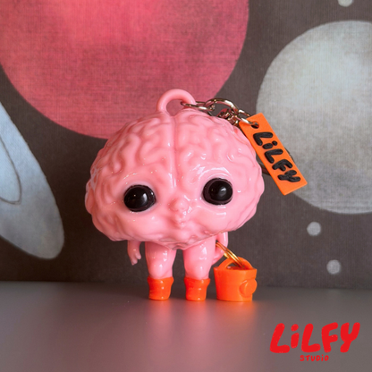 Brainy Buddy (Supervisor) - Halloween Keychain