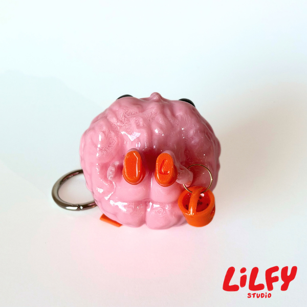 Brainy Buddy (Supervisor) - Halloween Keychain