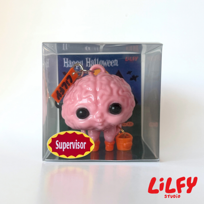 Brainy Buddy (Supervisor) - Halloween Keychain
